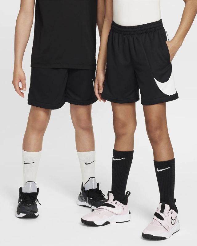 Product: NIKE - SHORT DA BAMBINO/A  DF MULTI+ SWOOSH BLACK - FV0269/010 (1 of 4)