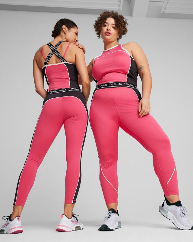 Product: PUMA - Canotta da allenamento rosa e nera (1 of 5)