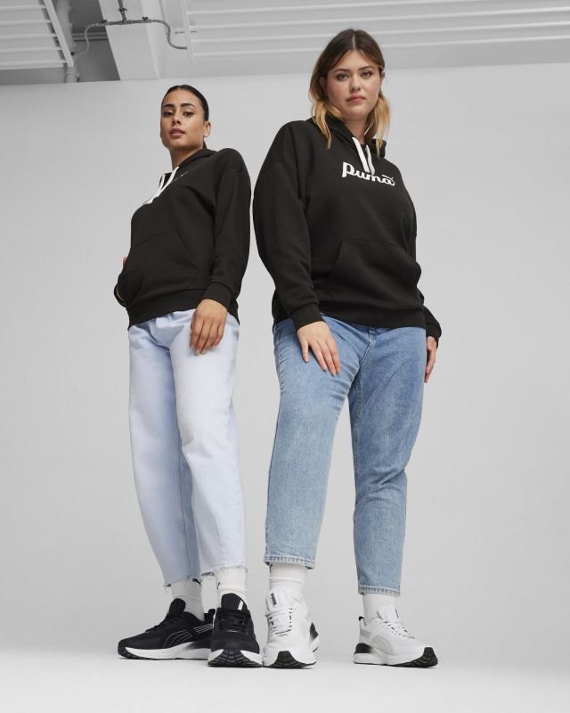 Product: PUMA - FELPA CON CAPPUCCIO DA DONNA ESS+BLOSSOM SCRIPT TR NERA - 679348-01 (1 of 3)
