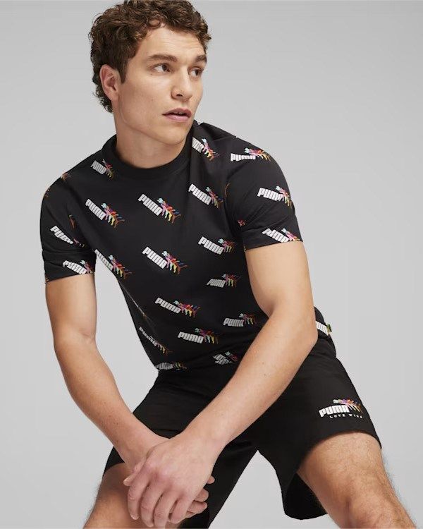 Product: PUMA - T-SHIRT MM ESS+ LOVE WINS AOP TEE DA UOMO - 680001-01 (1 of 2)