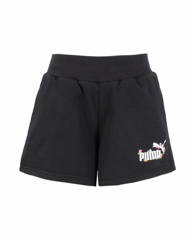 Product: PUMA - Pantaloncino BPPO nero da donna con logo floreale - 684775-01 (1 of 3)