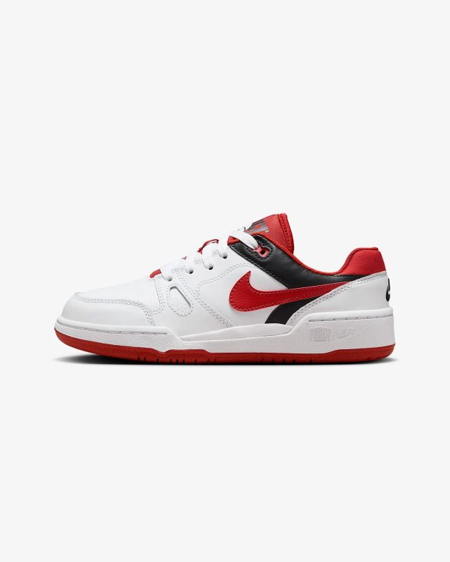Product: NIKE - SNEAKERS FULL FORCE BIANCA/ROSSA/NERA, NUMERATA 34/40 - FV5929/100 (1 of 8)