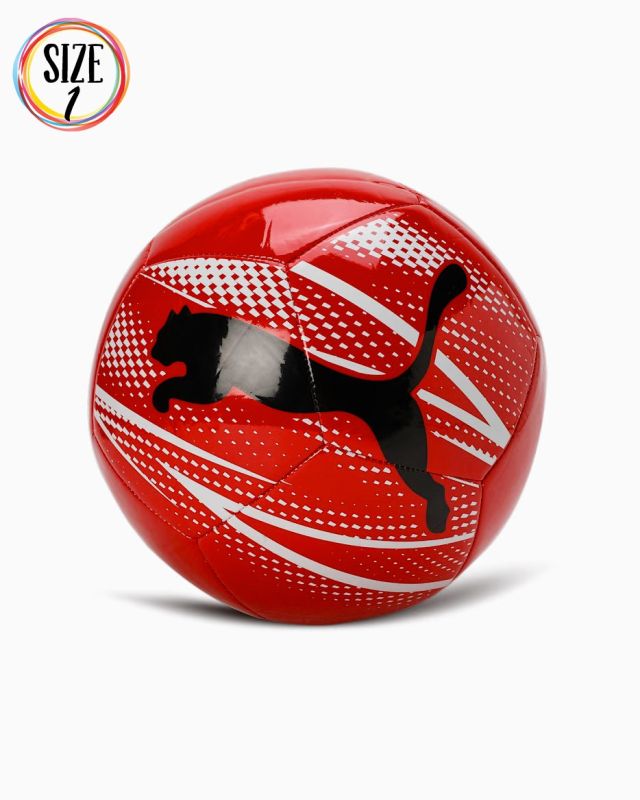 Product: PUMA - PALLONE ATTACANTO GRAPHIC MINI ROSSO CON LOGO NERO - 084205-11 (1 of 2)