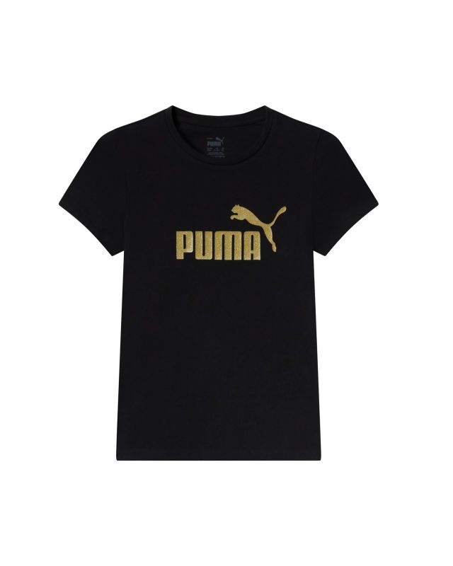 Product: T-SHIRT MM ESS+ GLITTER LOGO TEE BLK-GOL