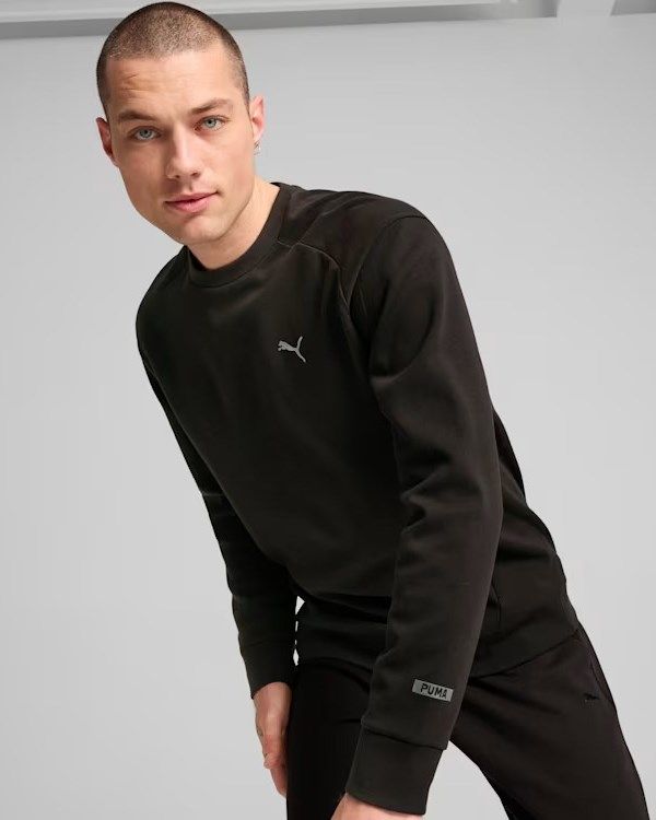 Product: PUMA - FELPA RAD/CAL CREW DA UOMO NERA - 681618-01 (1 of 7)