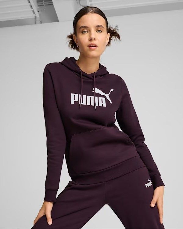 Product: PUMA - FELPA CON CAPPUCCIO ESSENTIAL LOGO HOODIE FL VIOLA DA DONNA, 586789-46 (1 of 7)