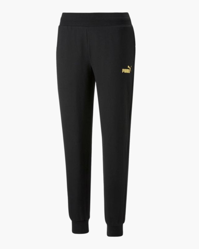 Product: PUMA - PANTALONE ESS+METALLIC NERO E ORO - 849959-01 (1 of 4)