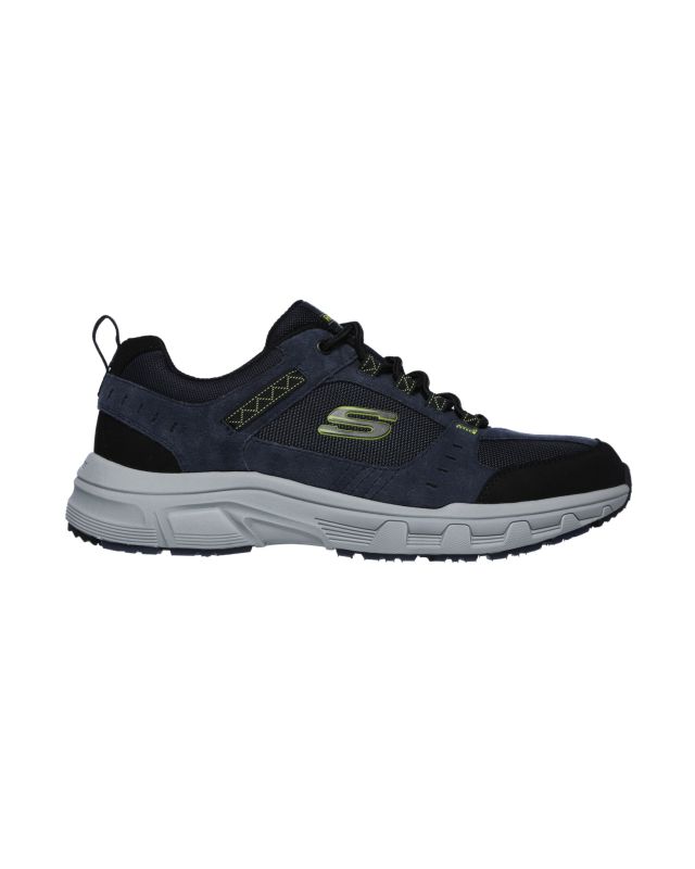 Product: SKECHERS OAK CANYON - Sneakers navy\lime da uomo in vera pelle (1 of 5)