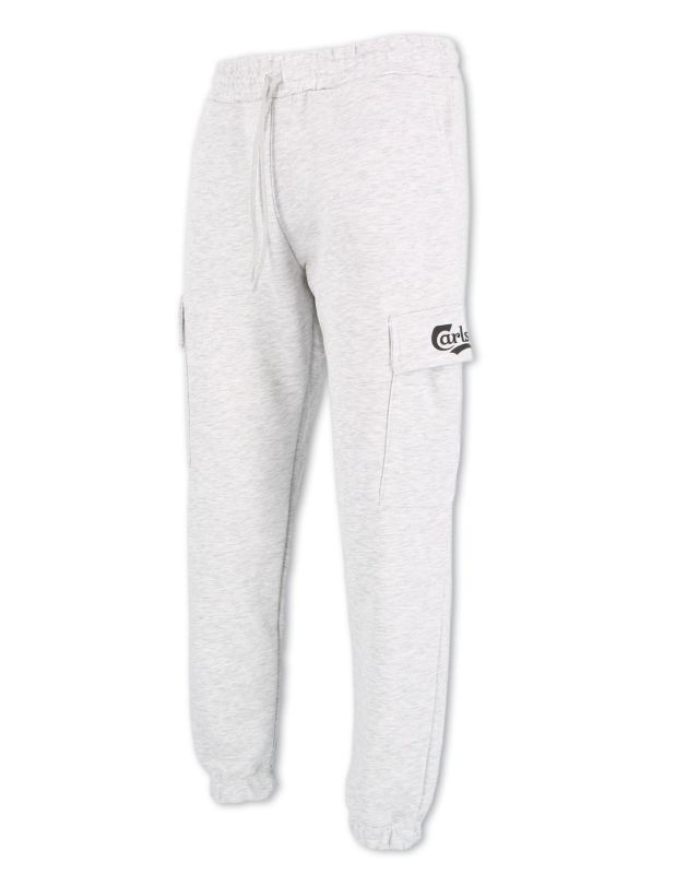 Product: CARLSBERG - Pantalone sportivo cargo grigio da uomo (1 of 4)