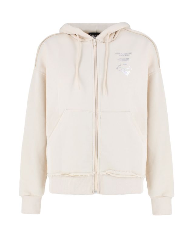 Product: DONNA FELPA FULL ZIP CON CAPPUCCIO (1 of 2)