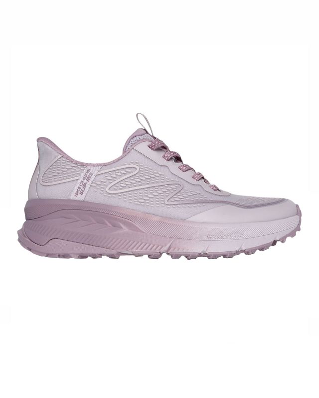 Product: SKECHERS - SWITCH BACK - MIST - Sneakers viola con lacci elasticizzati e soletta memory foam (1 of 5)