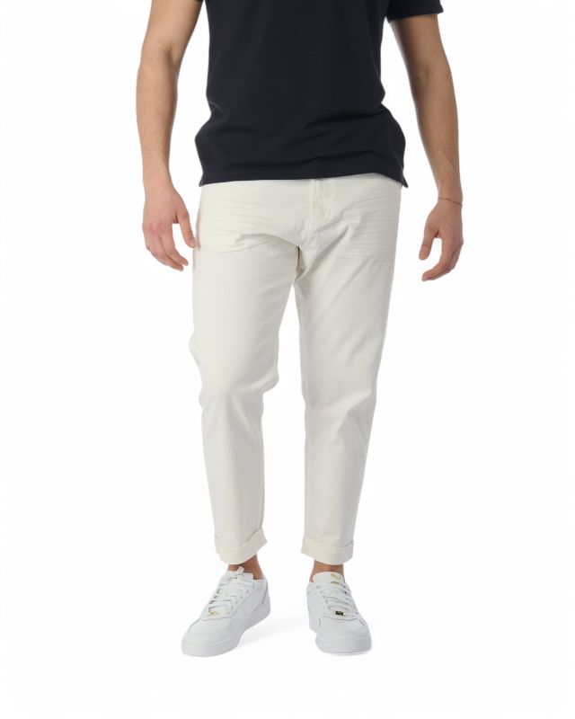 Product: JEANS 5 TASCHE RELAX BIANCO (1 of 5)
