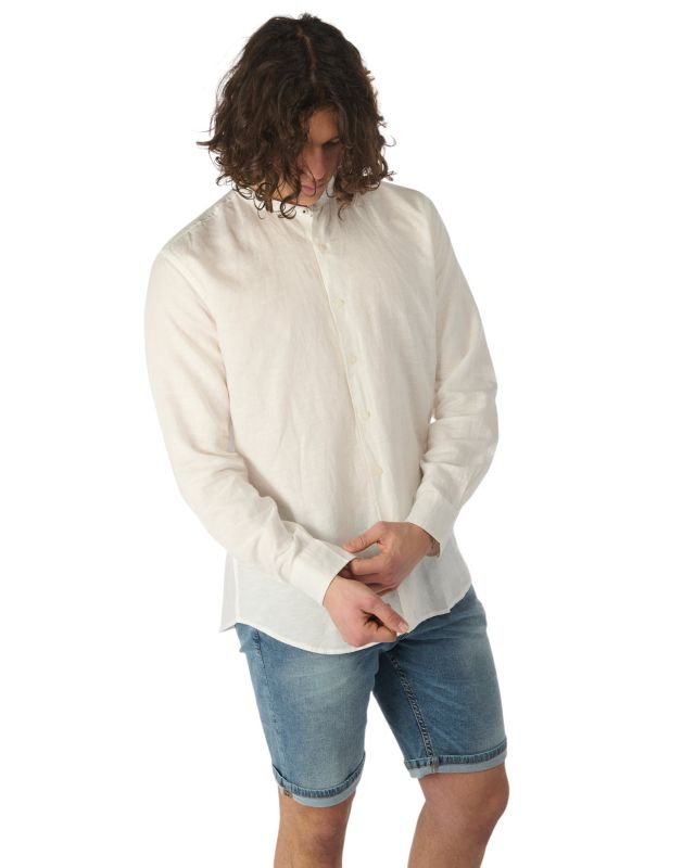 Product: CAMICIA MANICA LUNGA MISTO LINO (1 of 5)