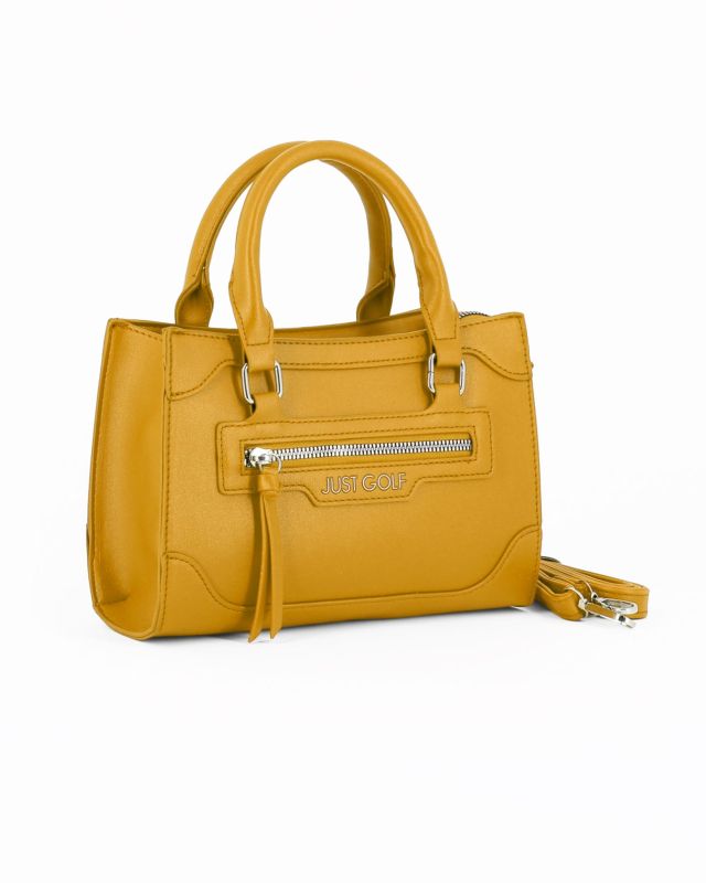 Product: JUST GOLF - Borsa a mano gialla con tasca frontale, tracolla removibile (1 of 4)