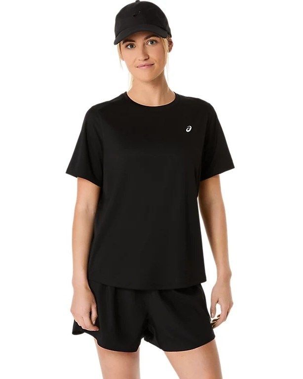 Product: ASICS - T-SHIRT MEZZA MANICA DONNA NERA CORE SS TOP, 2012D170-001 (1 of 2)