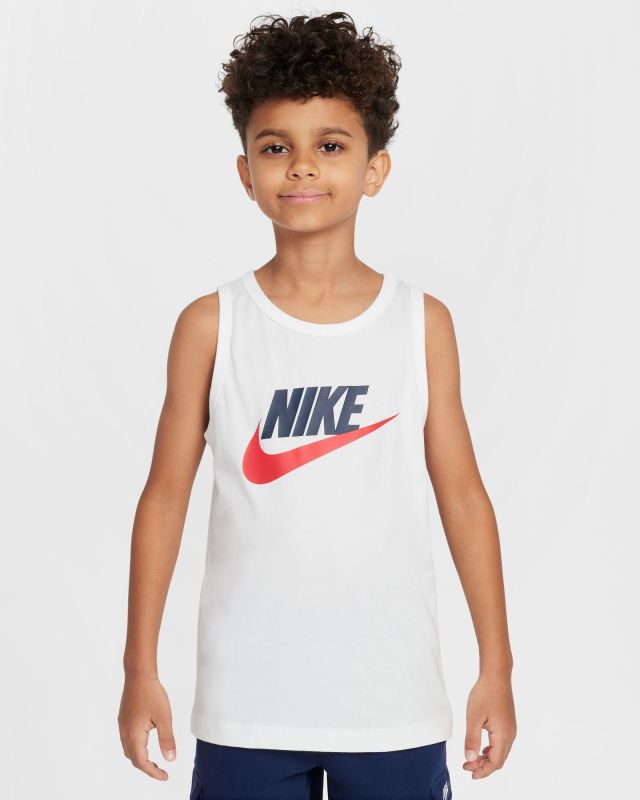 Product: NIKE – CANOTTA DA BAMBINO  SPORTSWEAR BIANCA – HM5843/100 (1 of 3)