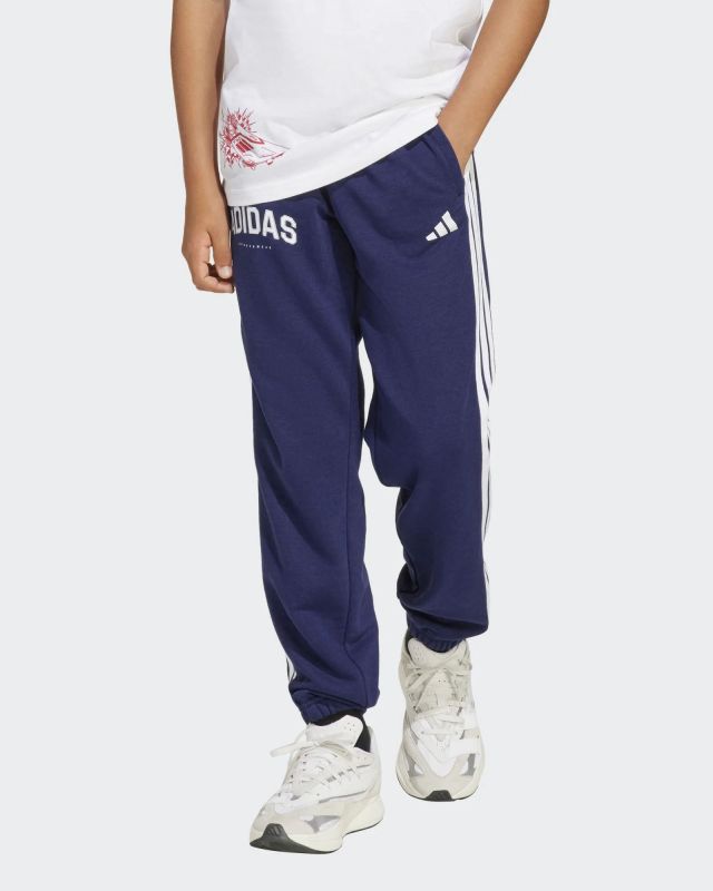 Product: ADIDAS - PANTALONE 3S PT BLU SCURO JUNIOR - JM2444 (1 of 2)