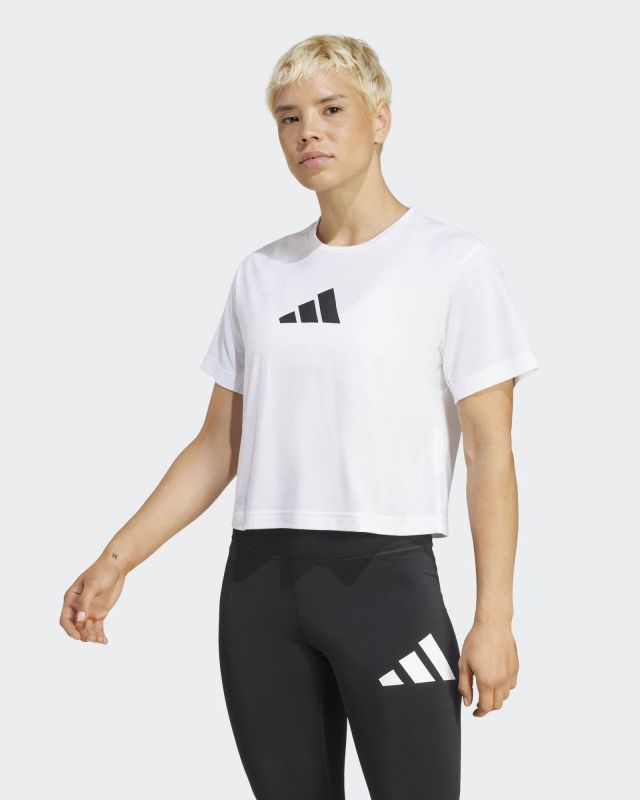 Product: ADIDAS - T-SHIRT TR-ES BL TEE BIANCA - JG8615 (1 of 3)