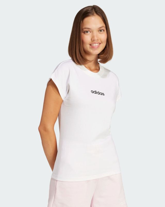 Product: ADIDAS - T-SHIRT BIANCA LIN SJ T DA DONNA - JC8239 (1 of 4)