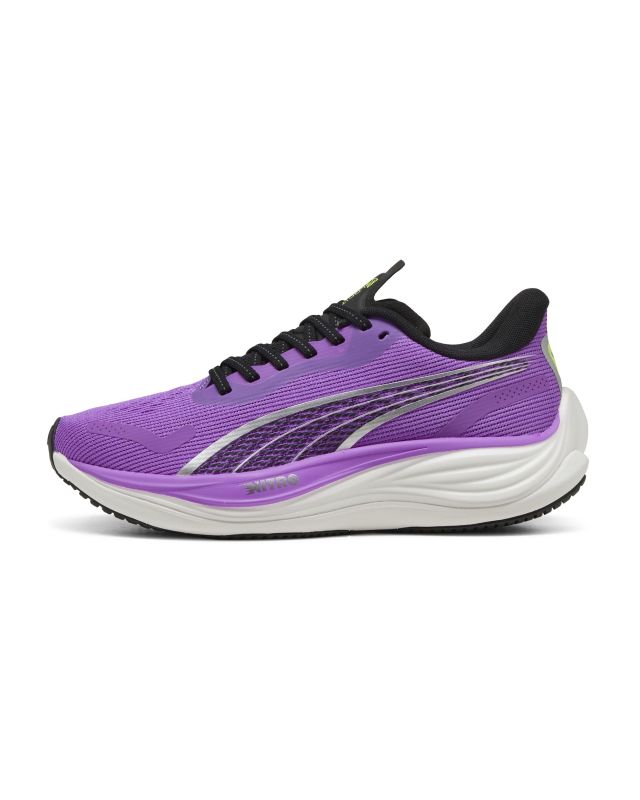 Product: PUMA -SNEAKERS DA DONNA VELOCITY NITRO 3 VIOLA-GRIGIA E NERA - 377749-19 (1 of 6)