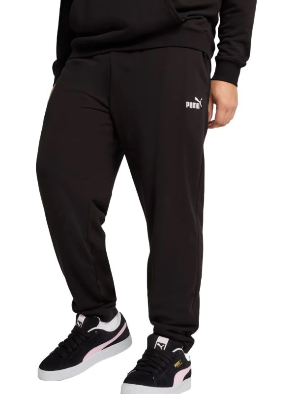 Product: PUMA - PANTALONE TUTA NERO ESSENTIAL N.1 LOGO SWEAT DA UOMO, 682612-01 (1 of 2)