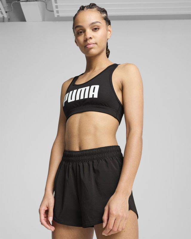 Product: PUMA -REGGISENO SPORTIVO NERO  4KEEPS BRA DA DONNA, 526960-01 (1 of 4)