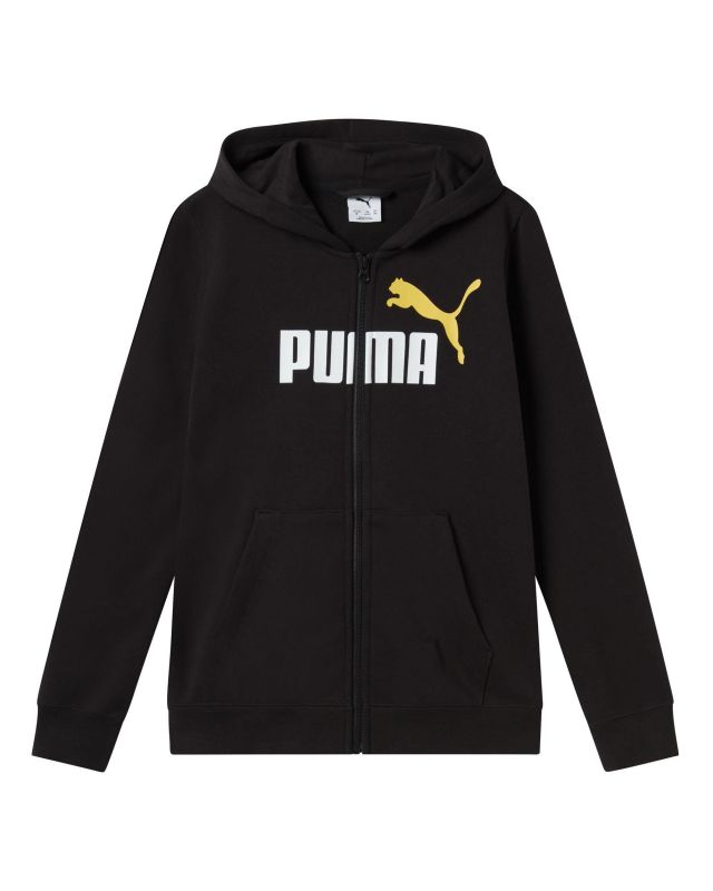 Product: PUMA - FELPA CON CAPPUCCIO ESS BIG LOGO FULL ZIP HOODIE TR NERA JUNIOR - 689048-01