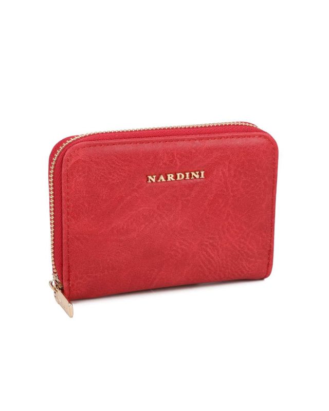 Product: NARDINI - Portacarte rosso con chiusura a zip (1 of 3)