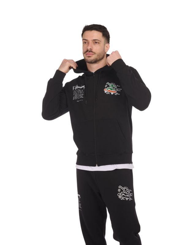 Product: UOMO FELPA FULL ZIP CON CAPPUCCIO (1 of 6)