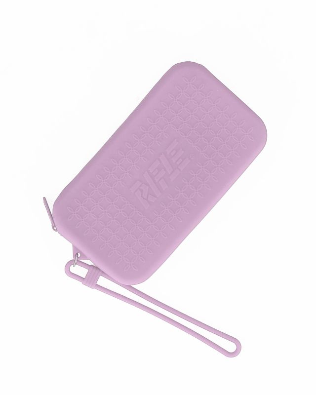 Product: RIFLE - Pochette lilla in silicone con polsiera (1 of 5)