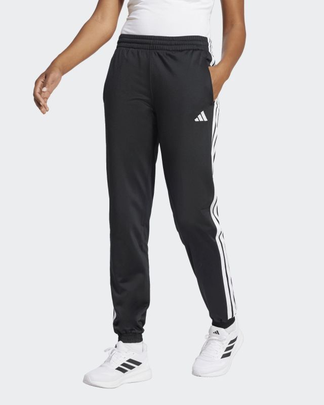 Product: ADIDAS -PANTALONI DA TUTA DONNA NERI CON 3 BANDE BIANCHE ESSENTIALS TRICOT 3-STRIPES  -  JF3383 (1 of 6)