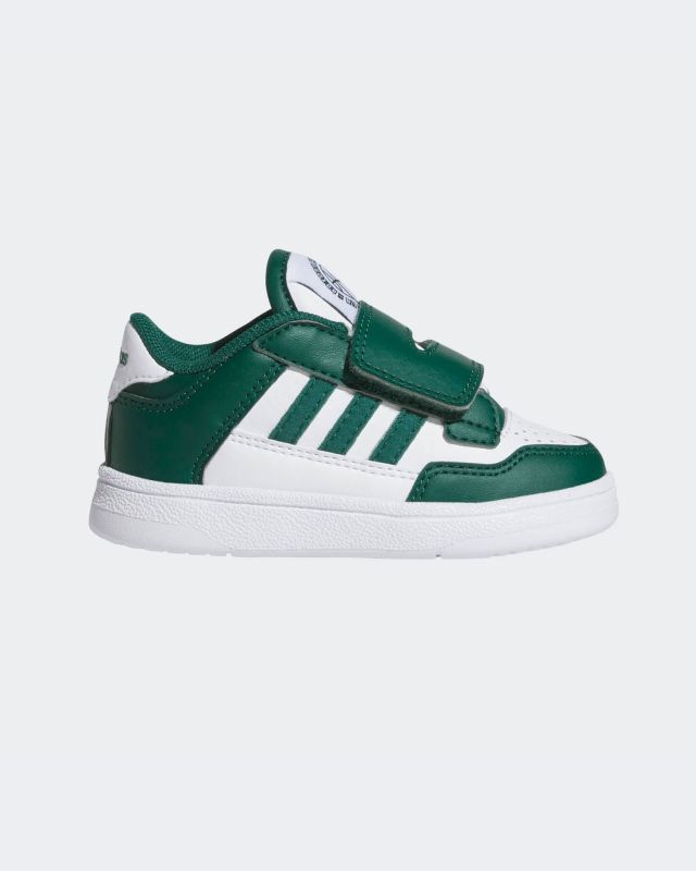 Product: ADIDAS - SNEAKERS JUNIOR BIANCA E VERDE RAPID COURT CF TD  DAL 19 AL 27 - JR1023 (1 of 8)