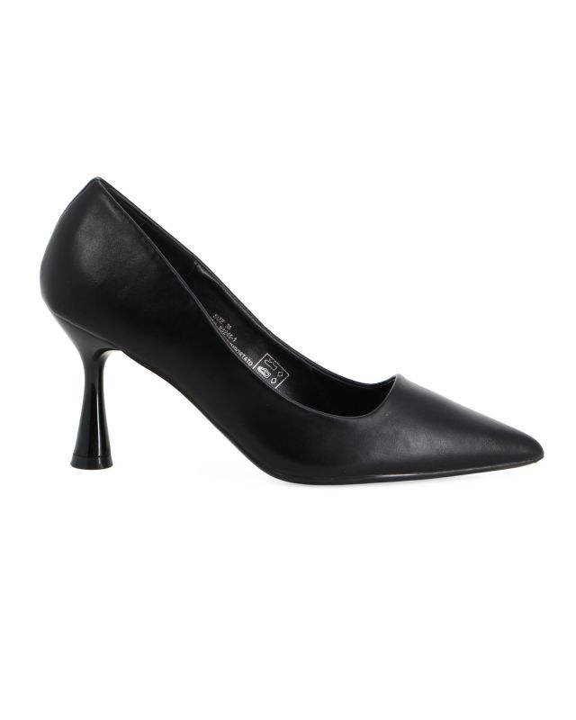Product: MISS GLOBO - Décolleté nera con sottopiede in memory foam, tacco 7,5CM (1 of 4)