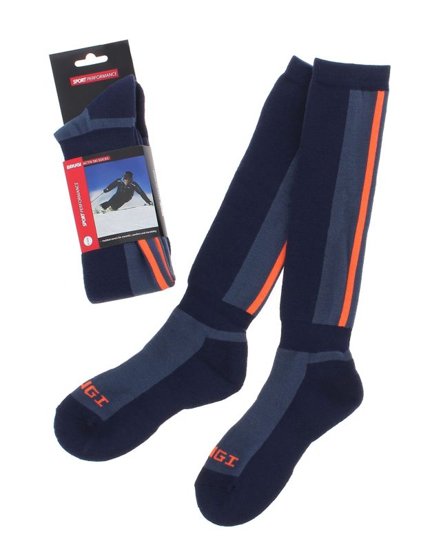 Product: BRUGI - CALZE DA SCI UOMO  BLU E ARANCIONI, 9HDA-T182