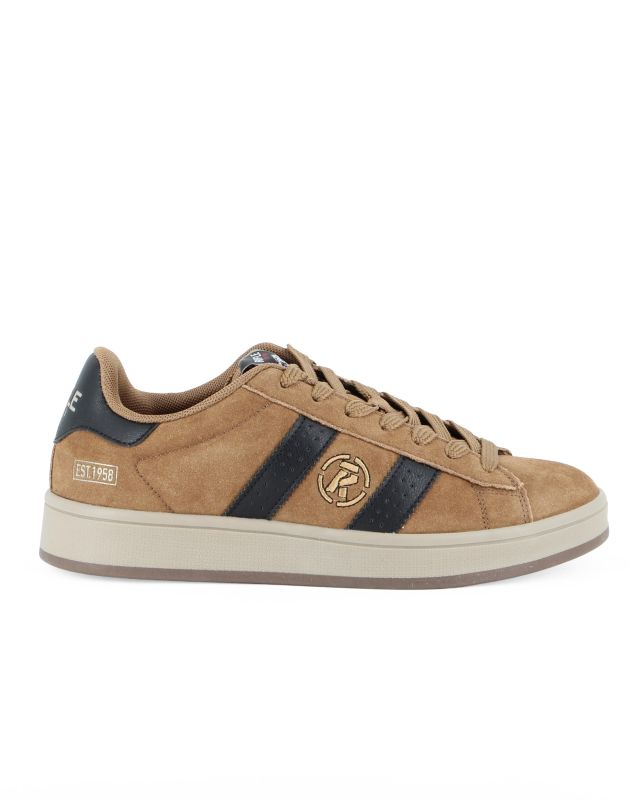 Product: RIFLE - Scarpa sneakers tabacco da uomo con lacci (1 of 5)