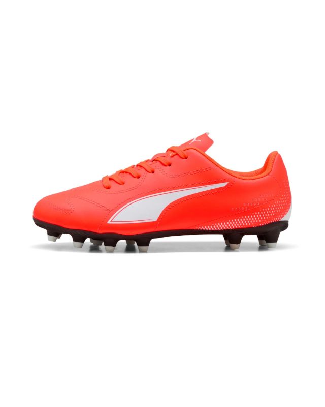 Product: PUMA SCARPA DA CALCIO JUNIOR ROSSA E BIANCA VITORIA II FG/AG DAL 29 AL 38,5   108503-03 (1 of 5)