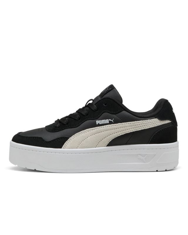 Product: PUMA - Scarpa da donna nera con dettagli bianchi - COURT LALLY SKYE SD (1 of 6)