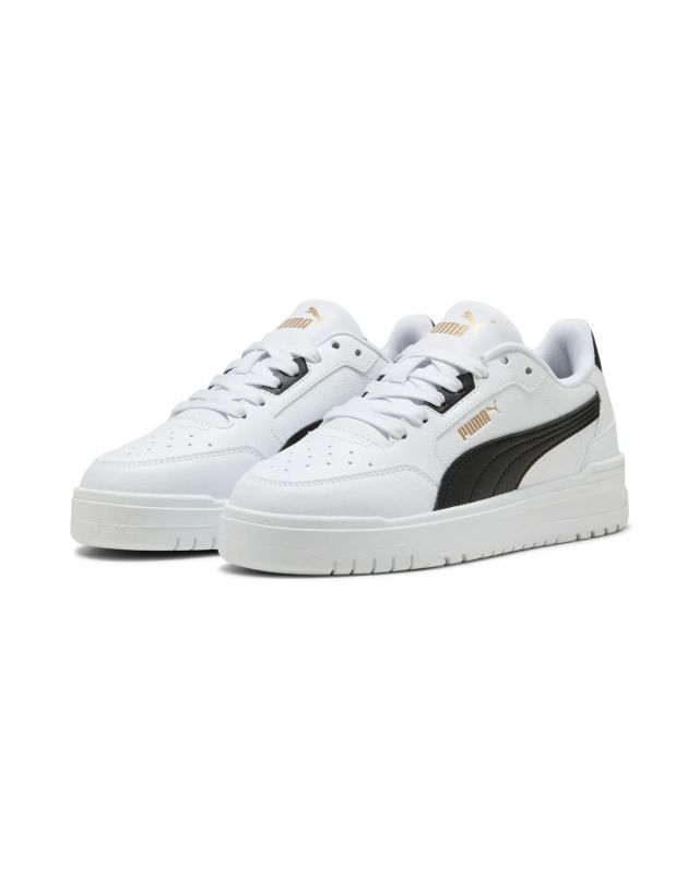 Product: PUMA - SNEAKERS JUNIOR BIANCA E NERA TSHUFFLE DOWNTOWN LO GS DAL 36 AL 39 , 403739-02 (1 of 6)