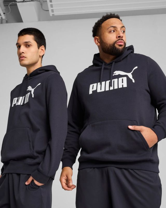 Product: PUMA - FELPA CON CAPPUCCIO BLU ESSENTIAL N.1 LOGO HD  DA UOMO, 682570-16 (1 of 14)