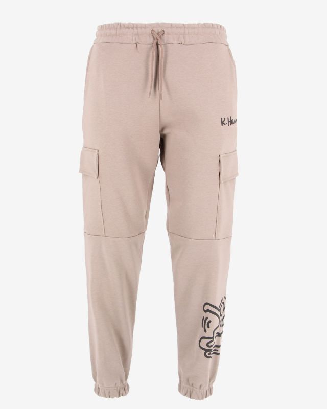 Product: GOLA - PANTALONE FELPA BEIGE DA UOMO CON TASCONI (1 of 4)