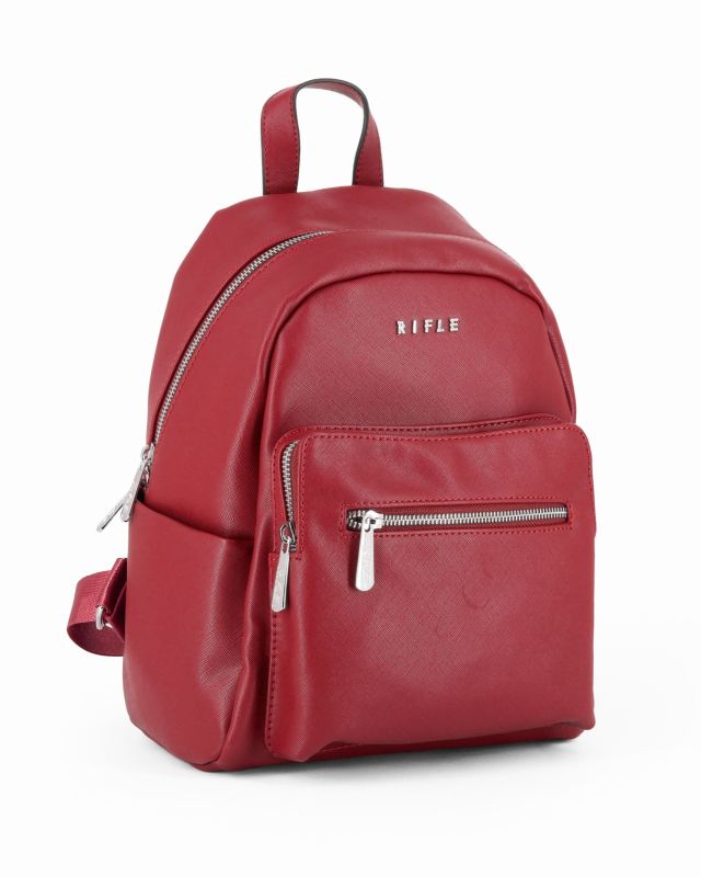 Product: RIFLE - Zaino rubino con tasche frontali e laterali (1 of 4)