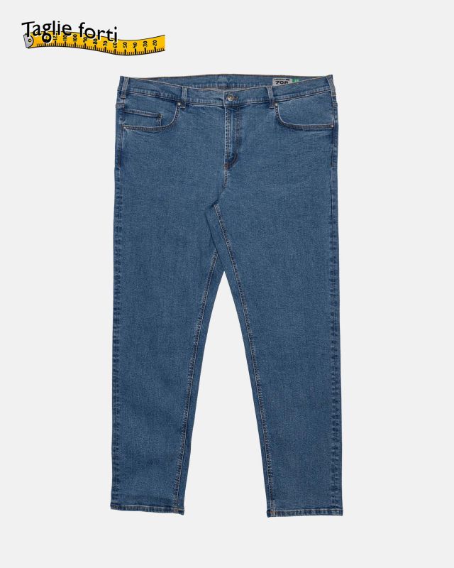 Product: CARRERA - Jeans over 5 tashe blu chiaro da uomo (1 of 2)