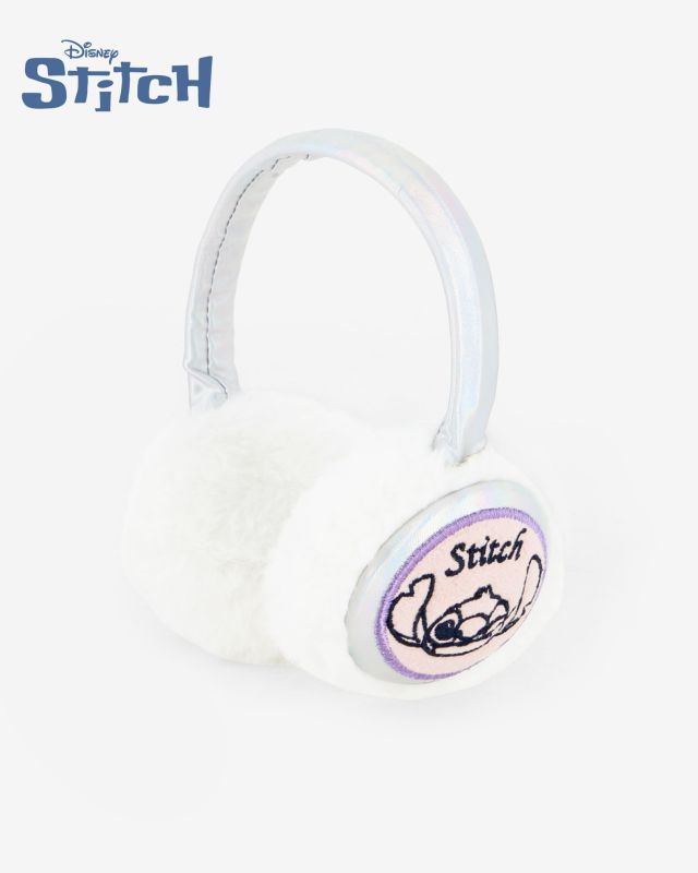 Product: STITCH - Paraorecchie bimba bianco in peluche (1 of 2)