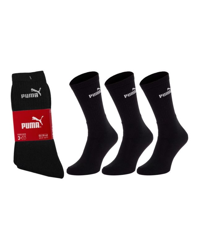 Product: PUMA - Set 3 paia calzini da uomo neri