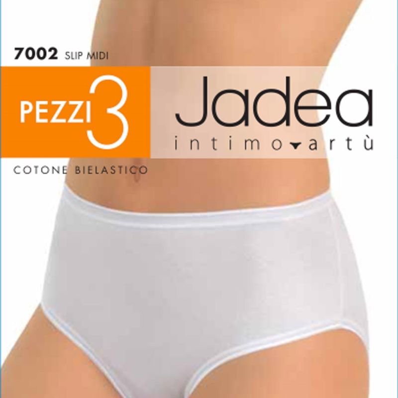 Product: JADEA - SLIP MIDI COTONE BIELASTICO 3 PEZZI (1 of 3)