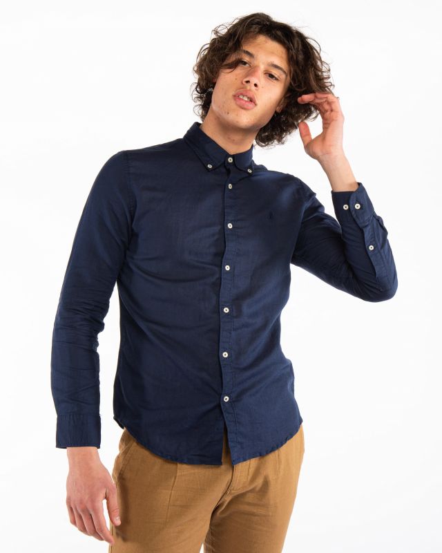 Product: CAMICIA MANICA LUNGA BOTTON DOWN LINO (1 of 3)