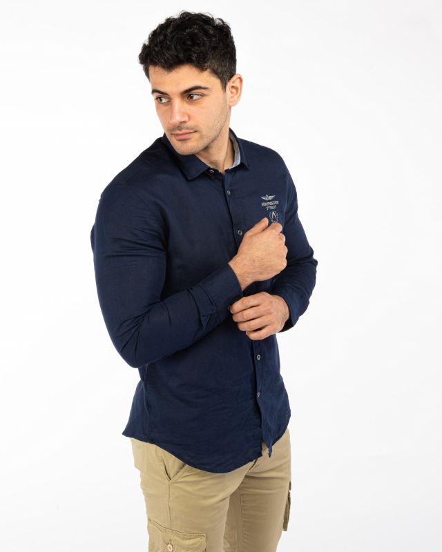 Product: CAMICIA LINO MANICA LUNGA (1 of 3)