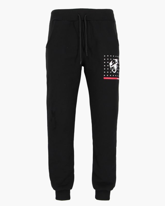 Product: ABARTH - PANTALONE NERO CON MOLLA DA UOMO (1 of 4)