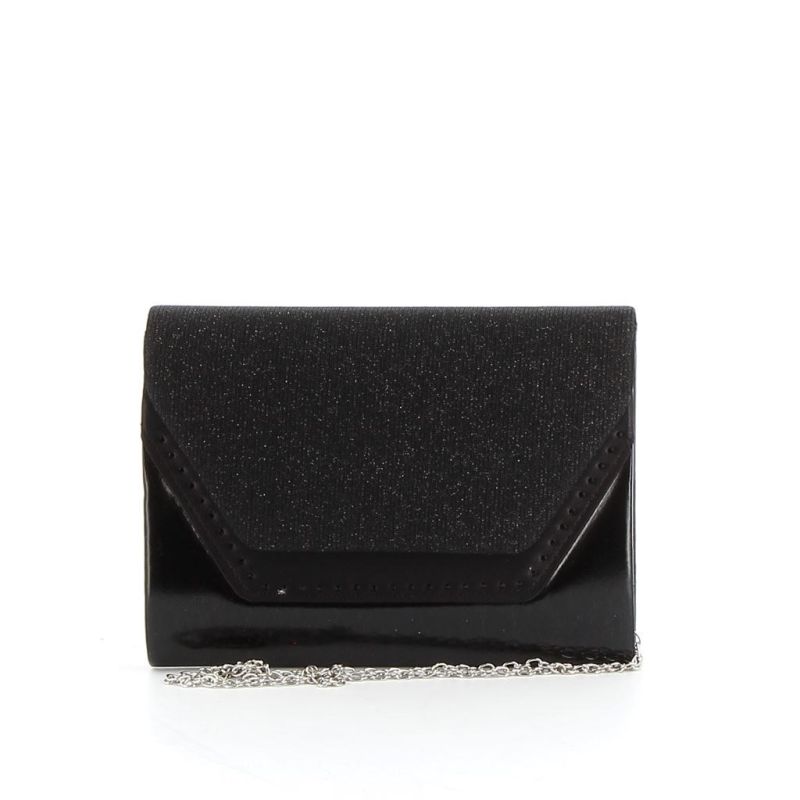 Product: DIVAS- Pochette effetto metalizzato e strass con patta lurex (4 of 9)