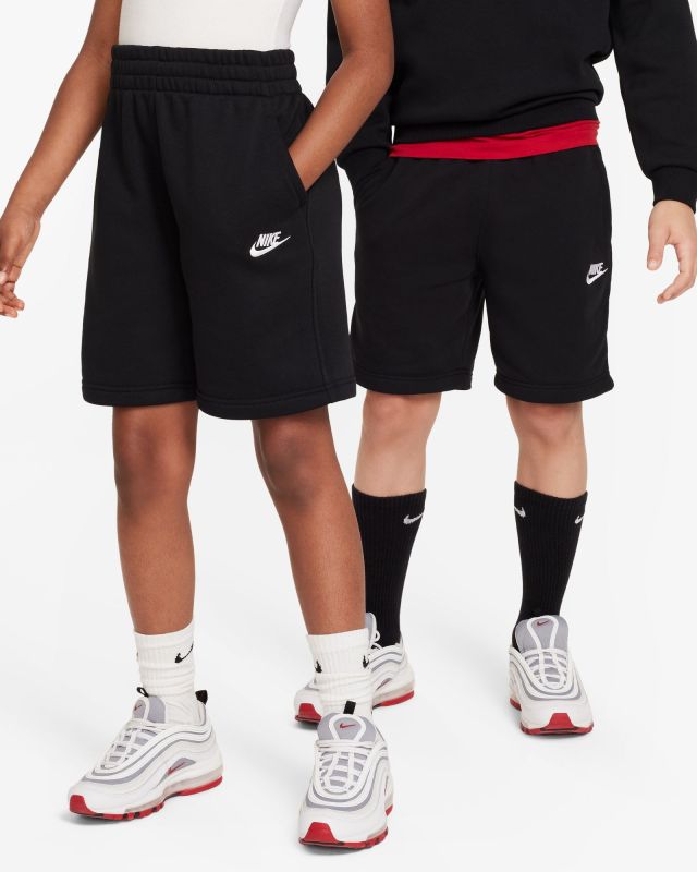 Product: NIKE - SHORT KIDS SPORTSWEAR CLUB FLEECE NERO, FD3015/010 (1 of 8)